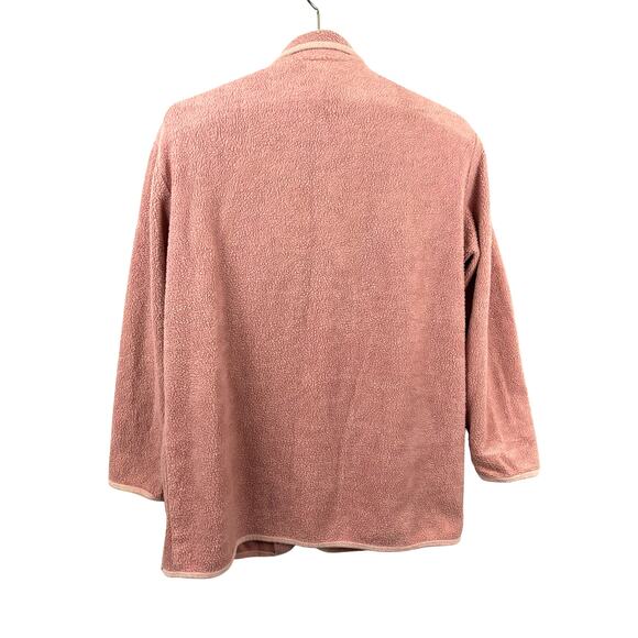 Vintage Ruth Norman Saks Fifth Avenue Coat Jacket MEDIUM Soft Pink - Picture 2 of 9